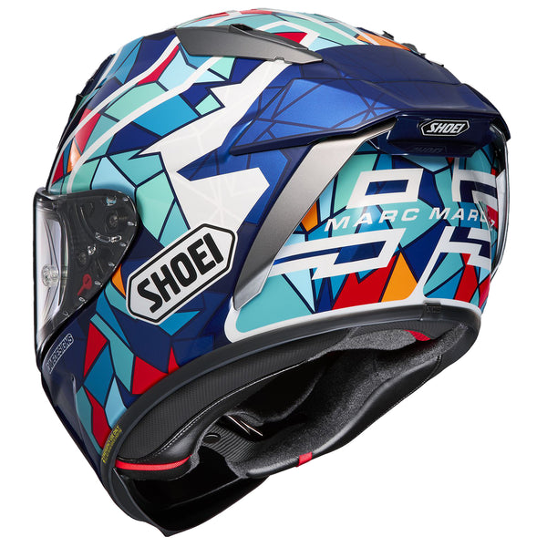 セキュリティ・セーフティ SHOEI X-Fifteen MARQUEZ BARCELONA Shoei X-15 Marquez Barcelona Helmet | 7aftermarket India