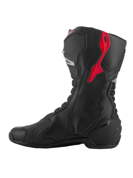 Alpinestars SMX-6 V3 Boots - Black/Silver/Red | 7aftermarket India