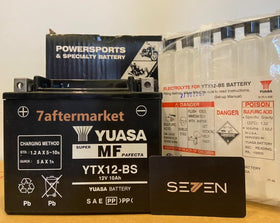 Yuasa Battery for Kawasaki Versys 650 2008-2020 (YTX12-BS) | 7aftermarket - India