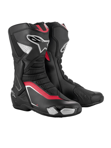 Alpinestars SMX-6 レーシングブーツ ホワイト/レッド/ブラック SMX-6 V3 Boots - BLACK RACING/SPORT Footwear | Alpinestars