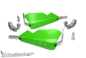 Barkbusters JET Handguard - Two Point Mount (Tapered) Green | 7aftermarket India