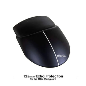 Pyramid Fender Extender Matte Black for BMW S1000 R 2014-2020 | 7aftermarket India