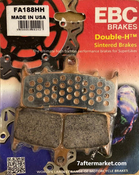 EBC Double-H Sintered Front Brake Pads for Suzuki Hayabusa 1999-2007 (FA188HH) | 7aftermarket India