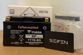 Yuasa YT7B-BS AGM Battery for Ducati Streetfighter V4 S | 7aftermarket - India