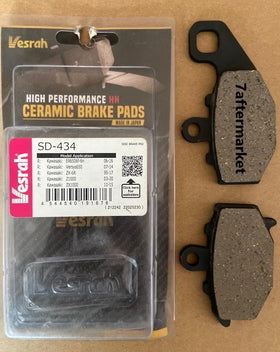 Vesrah Ceramic Rear Brake Pads for Kawasaki ER-6N (SD-434) | 7aftermarket India