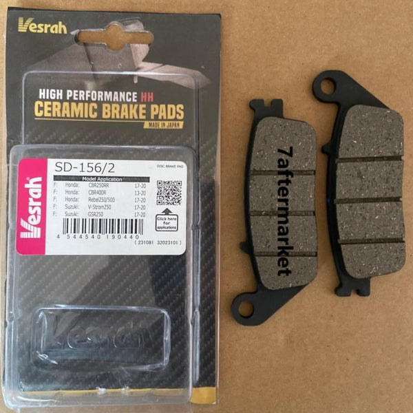 4 Sintered Front Brake Pads Triumph Street Triple RS 765 2017-2021