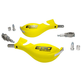 Barkbusters EGO Handguard - Two Point Mount (Straight 22mm) Yellow | 7aftermarket India