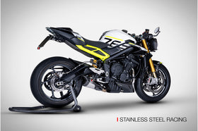 Zard full system exhaust for Triumph Street Triple 765 2023 | 7aftermarket India