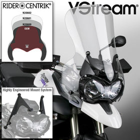National Cycle VStream Tall Windscreen for Triumph Tiger 800/800XC | 7aftermarket India