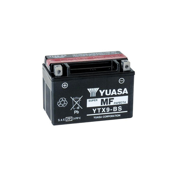  Yuasa YUAM329BS YTX9-BS Maintenance Free AGM Battery