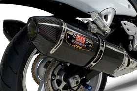 Yoshimura R77 Stainless Slip-On Exhaust, W/ Carbon Muffler For Hayabusa GSX 13R (2008-20) | 7aftermarket India