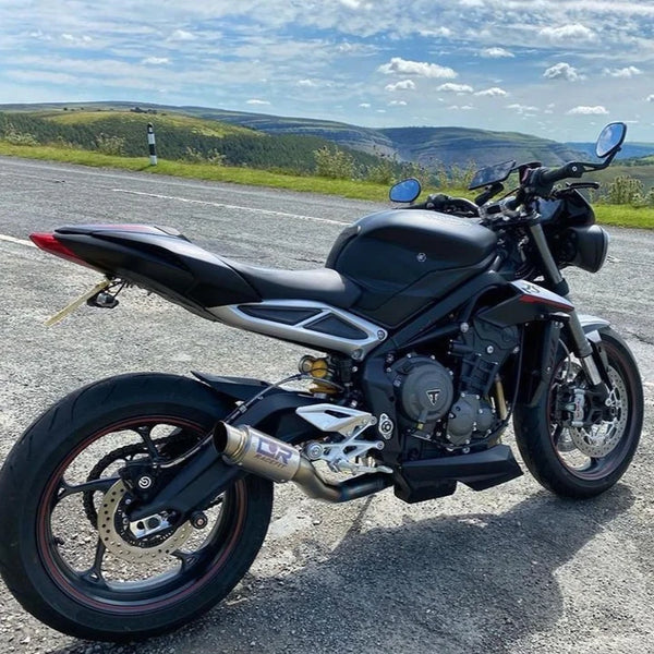 Triumph street top triple 660 exhaust