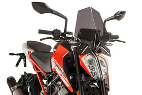 Puig Naked New Generation Windscreen for KTM 200 Duke 2017-2020