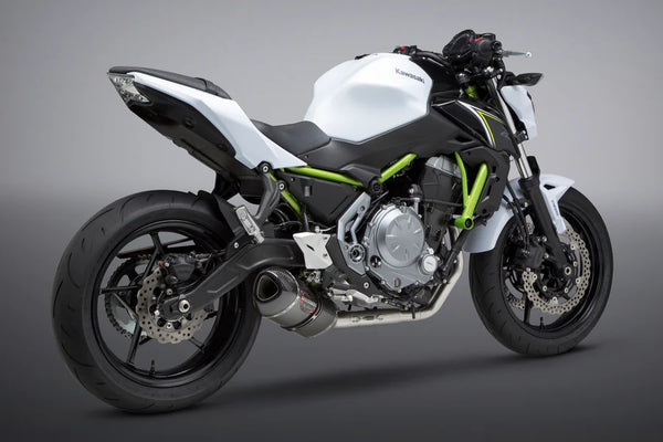 Yoshimura Race Alpha Stainless Full Exhaust, W/ Carbon Fiber