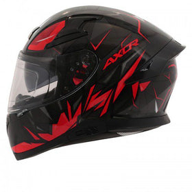 Axor Apex Hunter Helmet Glossy - Black Red | 7aftermarket India