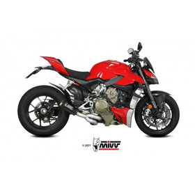 MIVV MK3 Carbon Full System Exhaust For Ducati Panigale V4 2018> | 7aftermarket India
