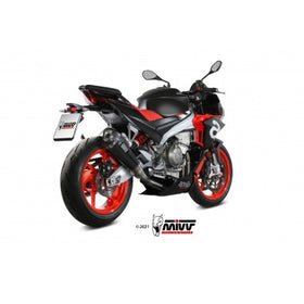 MIVV DELTA RACE Carbon Full System Exhaust for Aprilia Tuono 660 2021> | 7aftermarket India