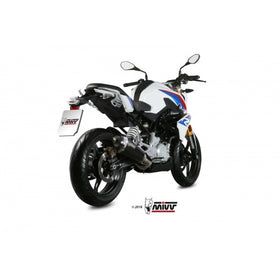 MIVV Delta Race Black Full System Exhaust for BMW G310R 2018> | 7aftermarket India