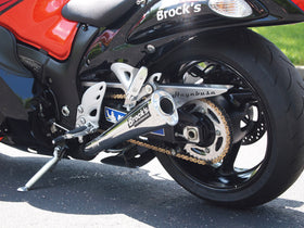 Brock's Performance Dual Alien Head Slip-On System Suzuki Hayabusa (08-20) | 7aftermarket India
