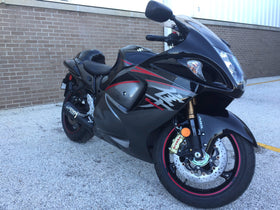 Brock's Performance Alien Head 2 Full System Black 14" Muffler Suzuki Hayabusa (2008-20) | 7aftermarket India