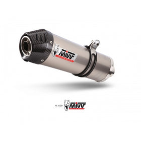 MIVV Oval Titanium Slip-on Exhaust for BENELLI TRK 502 2017>