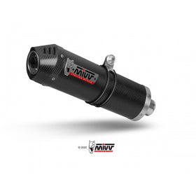 MIVV Oval Carbon Slip-on Exhaust for BENELLI TRK 502X 2018> | 7aftermarket India