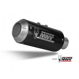 MIVV MK3 Carbon Slip-On Exhaust for Kawasaki Ninja 400 2018> | 7aftermarket India