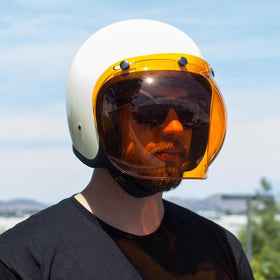 Biltwell Bubble Shield - Amber