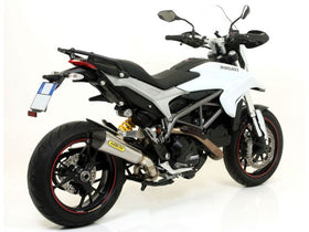 Arrow X-Kone Inox/Fond wit Carby For Ducati Hyperstrada 939 | 7aftermarket India