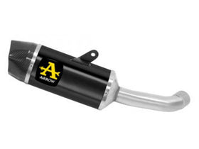 Arrow Indy Race Aluminum Dark Exhaust Muffler For KTM DUKE 125 (2021+) | 7aftermarket India