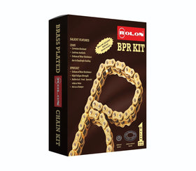 Rolon Brass Chain Sprocket Kit for KTM Duke 200 | 7aftermarket India