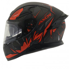Axor Apex Hunter Helmet Dull - Black Red