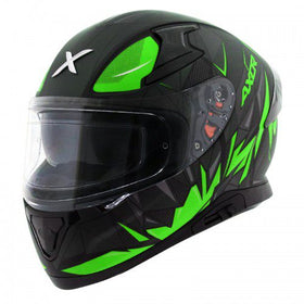 Axor Apex Hunter Helmet Dull- Black Neon Green | 7AfterMarket India