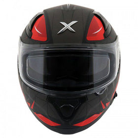 Axor Apex Hunter Helmet Dull - Black Red