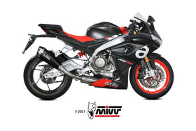 MIVV DELTA RACE Carbon Full System Exhaust for Aprilia RS660 2020>2023 | 7aftermarket India