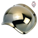 Biltwell Bubble Shield - Gold Mirror