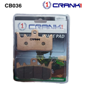 Crank1 Sintered Front Brake Pads for Aprilia RS 660 (CB036)
