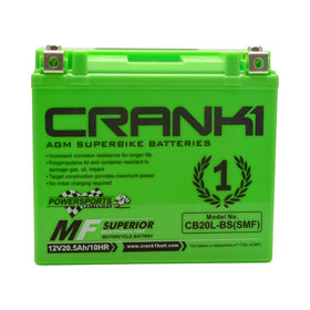 Crank1 Battery for Harley-Davidson Fatboy - CB20L-BS (SMF)