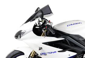 MRA Double-Bubble Racing Screen Windshield for Triumph Daytona 675 / R 2014-2017