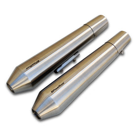 PoweRage Short Slip-On Exhaust for Royal Enfield Continental GT 650