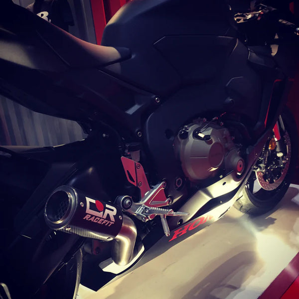 Racefit Exhaust For Honda CBR1000 RR SP 2017 19 Black Edition