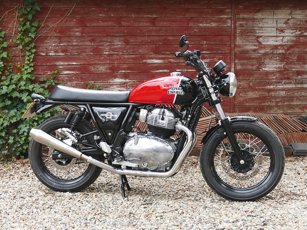 TEC Cannon Slip-on Exhaust for Royal Enfield Interceptor 650