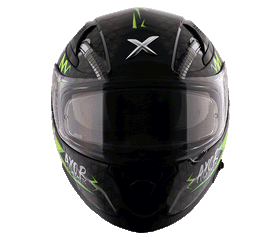 Axor Apex Ridefast Helmet - Black Neon Yellow