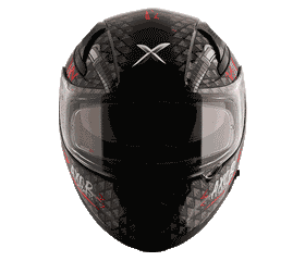 Axor Apex Ridefast Helmet - Black Red