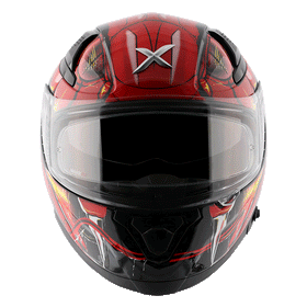 Axor Apex Venomous D/V Helmet - Black Red | 7aftermarket India