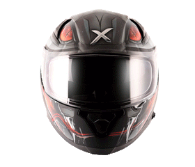 Axor Apex Venomous D/V Helmet - Black Grey