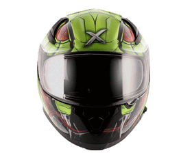 Axor Apex Venomous D/V Helmet - Black Neon Green