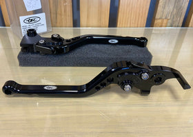 TEC - CNC Alloy Adjustable Brake and Clutch Levers Set – Royal Enfield Interceptor 650 (2018-2022) | 7aftermarket India