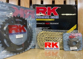 RK Chain and Sprocket Kit for Royal Enfield Interceptor 650