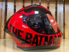 Axor Street DC BATMAN Helmet - Red Black